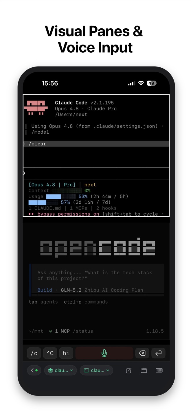Live tmux Control Mode